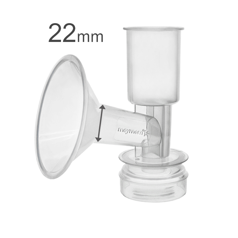 One-piece Flange for Ameda breastpumps, 22 mm One-piece Flange for Ameda breastpumps, 22 mm