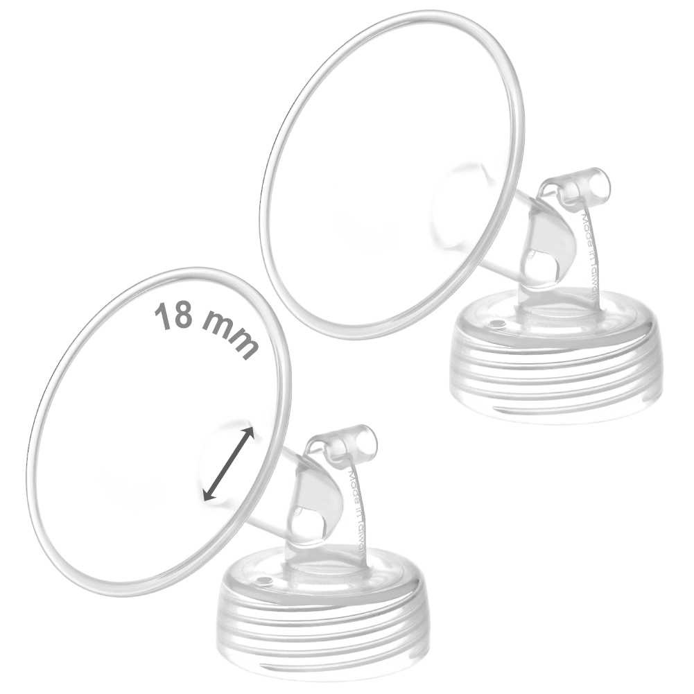 Maymom widemouth one-piece flange for spectra, 18 mm; 2 flange