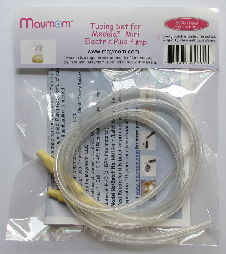 Maymom® Tubing for Medela DoubleEase, Double Select, Mini Electric Plus Pumps, 2/pack, 200 packs per case