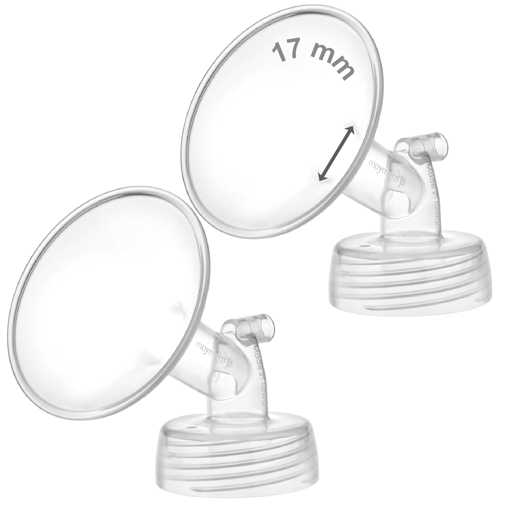 (image for) Maymom widemouth one-piece flange for spectra, 17 mm; 2 flange