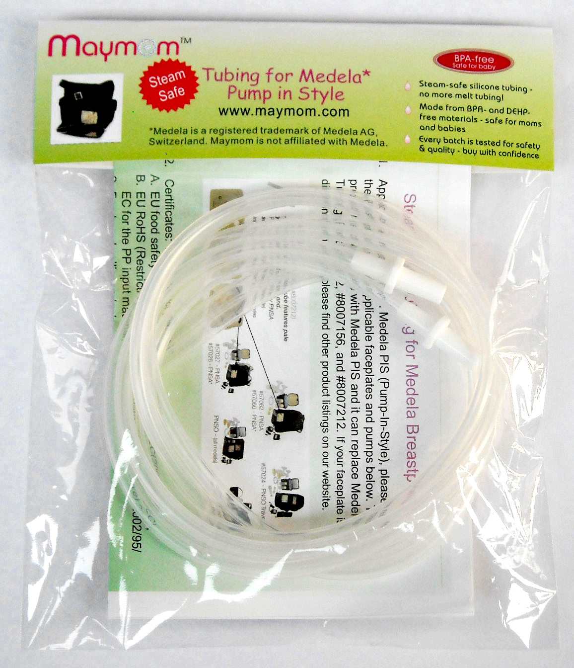 (image for) Steam Safe Tubing for PIS original and new PIS advanced, 200 retail packs