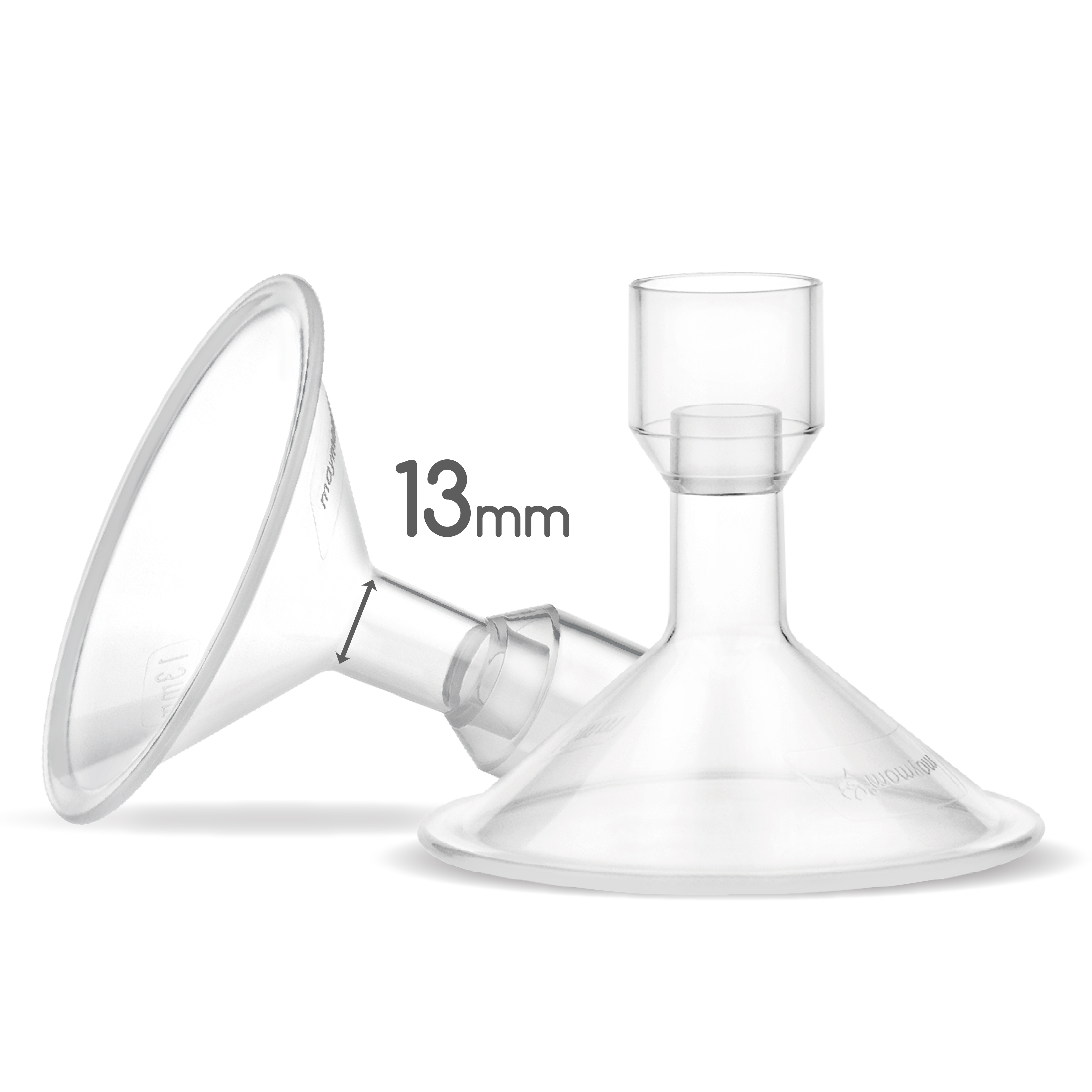 (image for) MyFit 13 mm Shield; Compatible with Medela Breast Pumps Having PersonalFit, Freestyle, Harmony, Maxi Connector; Connects; 2pc