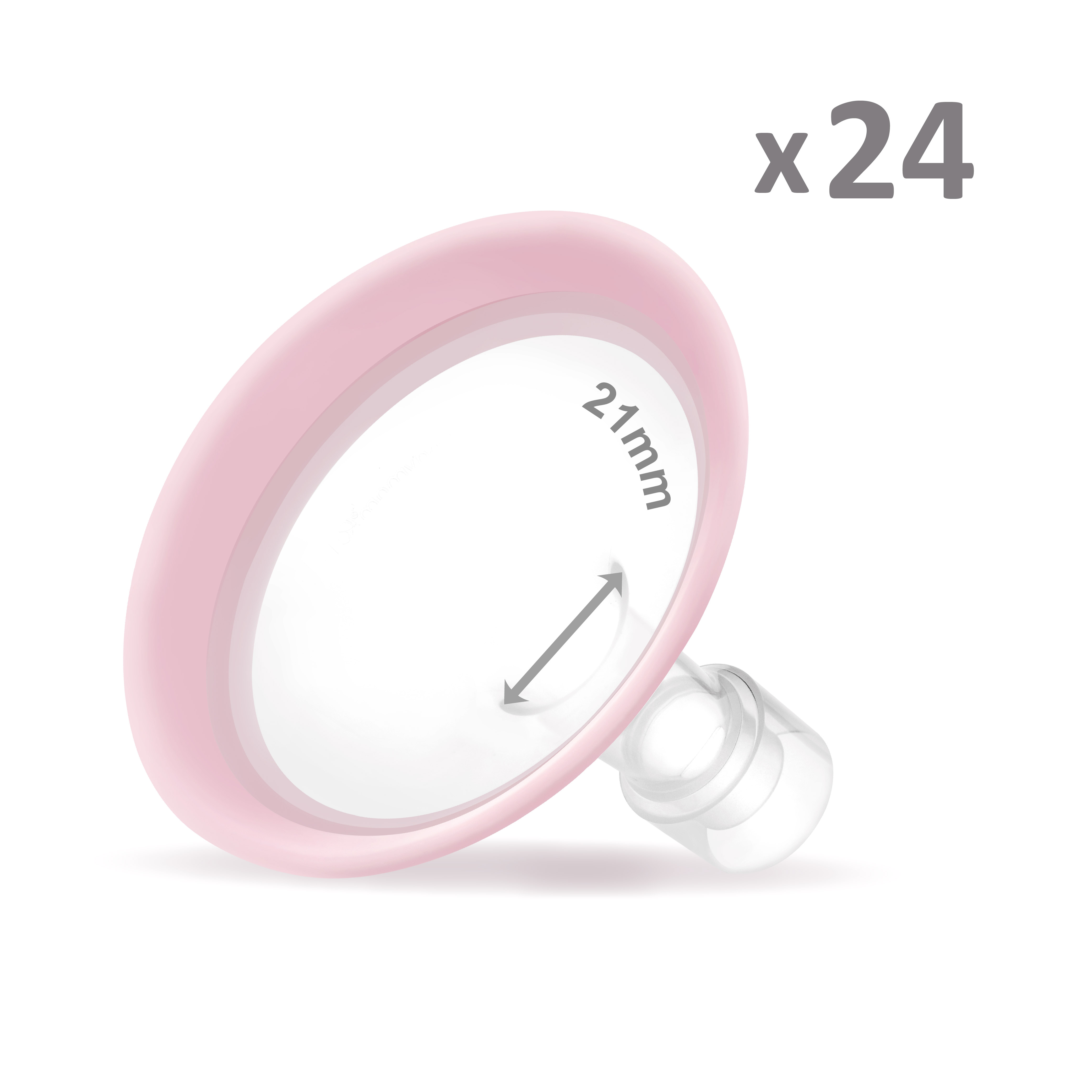 Maymom MyFit Pano Series 21 mm Two-Piece Design Breastshield, loose items, 24pcs/kit, for USA ONLY (image for) Maymom MyFit Pano Series 21 mm Two-Piece Design Breastshield, loose items, 24pcs/kit, for USA ONLY