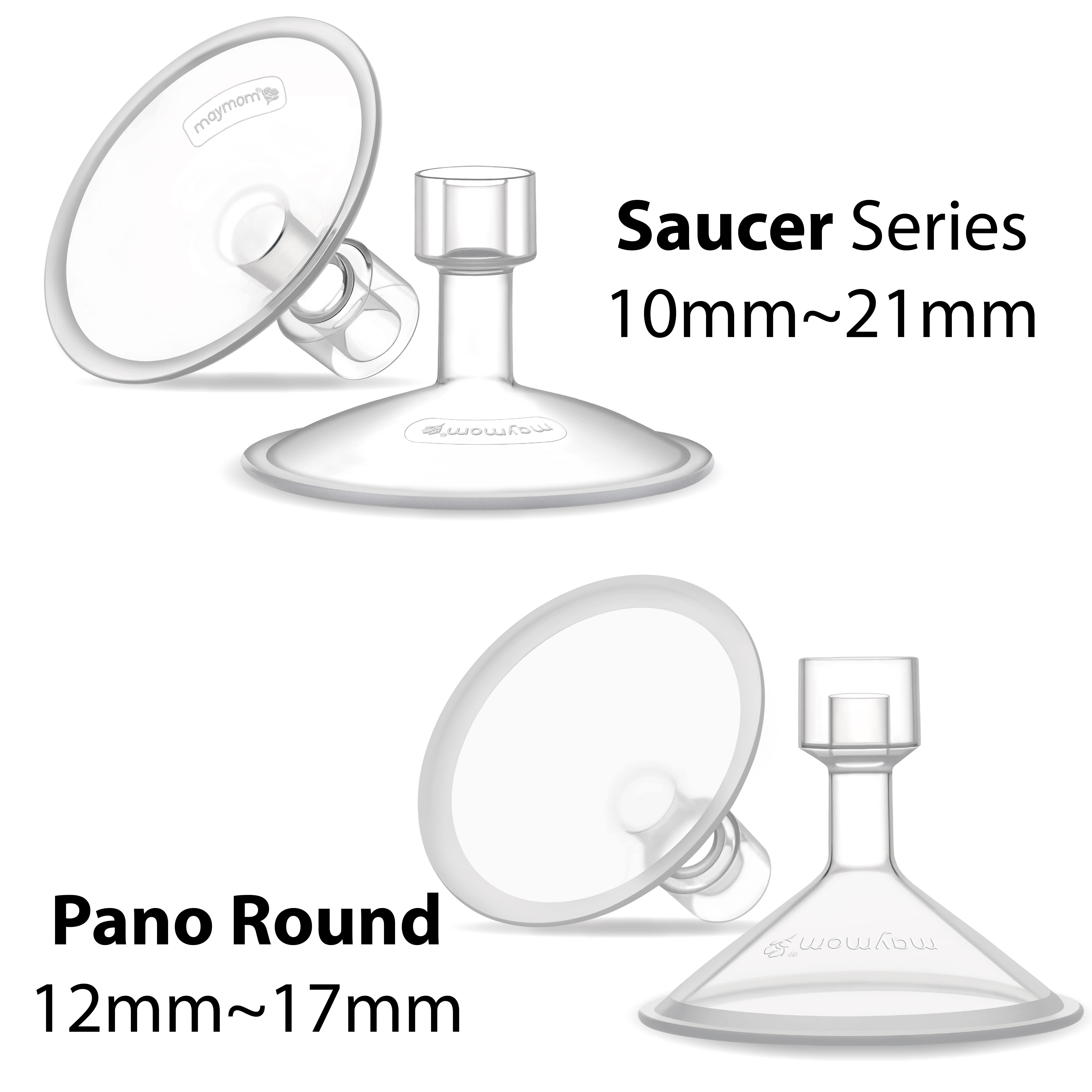 (image for) Maymom Saucer & Pano Round Series Flange Kit for Lactation Consultants