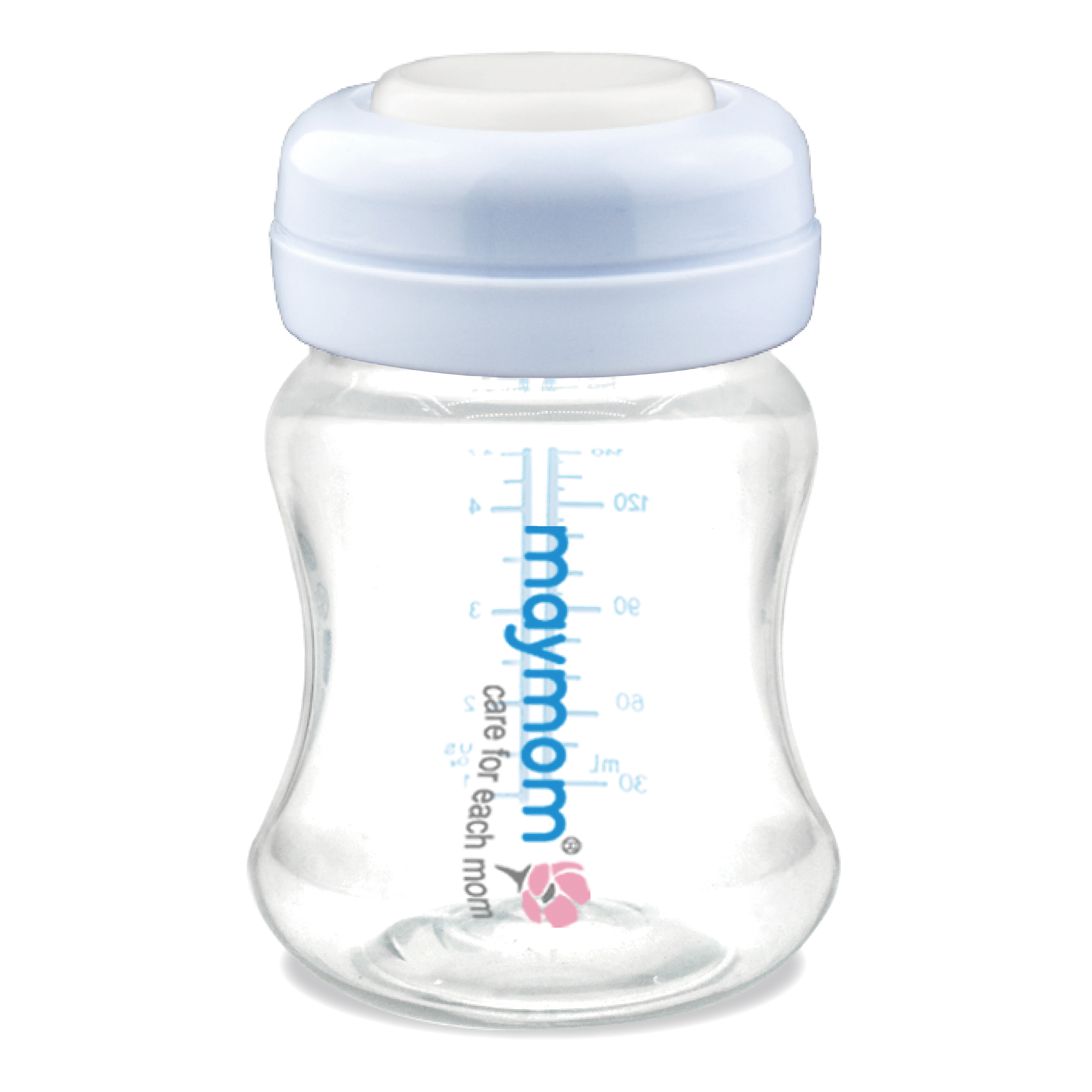 Maymom Bottiglie Per Latte Materno A Bocca Larga 280ml – Compatibili Spectra E Avent (6 Pezzi)