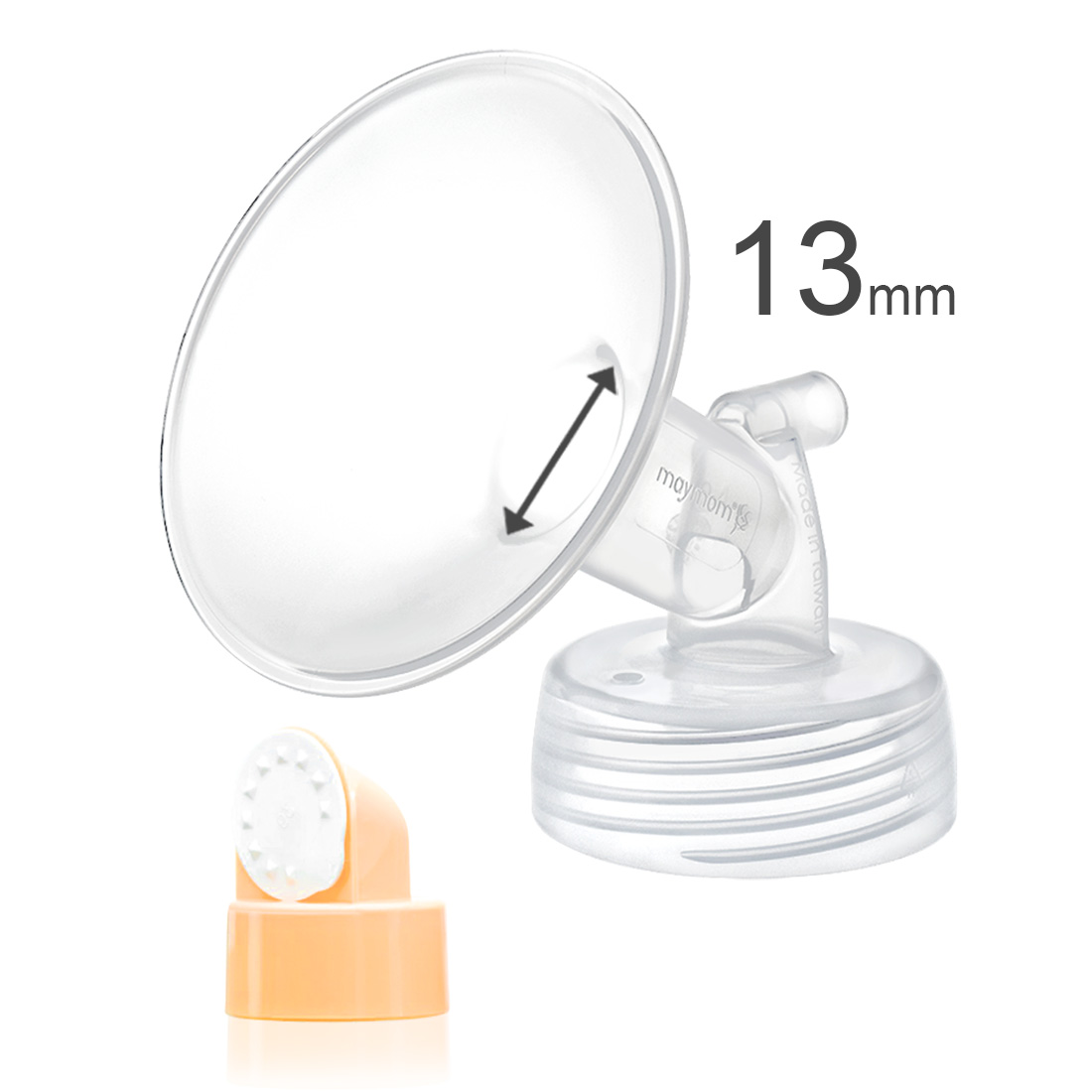 Maymom MyFit Comfy Series 15 mm Two-Piece Design Breastshield Compatible  with Medela Breast Pumps; 2 pc [MP012F-F15x2] - US$5.50 : Maymom Wholesale  Shopping Cart