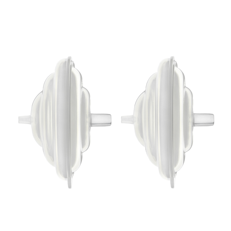 (image for) Maymom Short Stem backflow protector for spectra, 2sets/pack; compared to spectra backflow protector